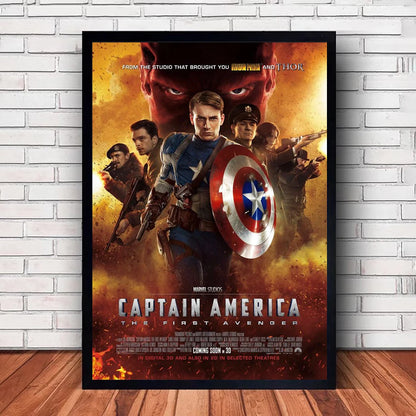 Marvel Film Cover Poster Spiderman Iron Man Wanddecoratie