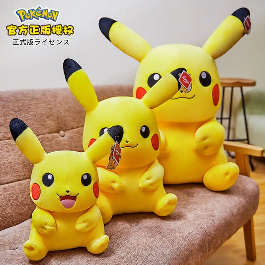 Pikachu Pluchen Knuffel 80cm Zacht Kawaii Cadeau Voor Kinderen