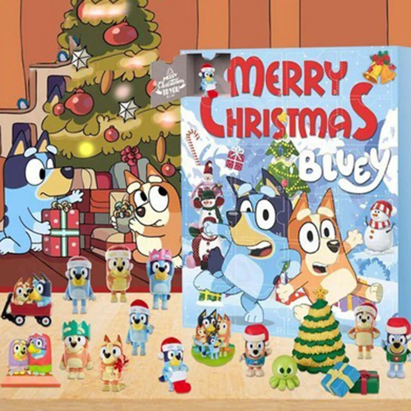 Bluey Adventskalender Surprise Blind Box 24 dagen 2025