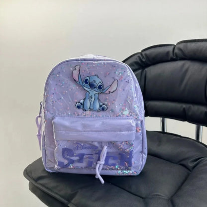 Miniso Mickey Mouse Lilo En Stitch Rugzak – Schattig Ontwerp Met Grote Capaciteit