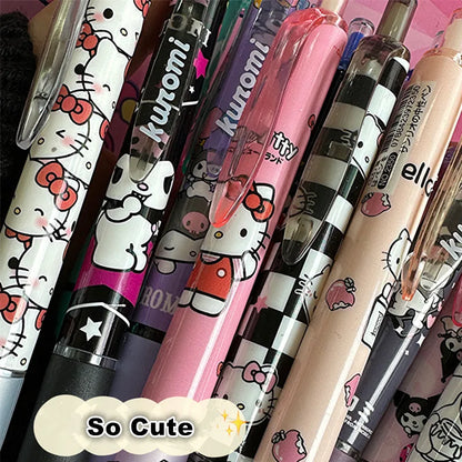 Gelpennen Set Sanrio Hello Kitty & Kuromi, 6-delig 0.5mm
