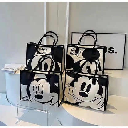 Disney Mickey Mouse Canvas Tas - Grote Capaciteit