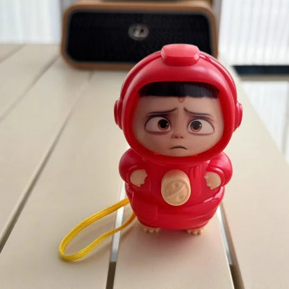 MINISO Ne Zha 2 Druk Om Gezicht Te Veranderen Pop – Schattige Cartoon Actiefiguur Voor Kinderen