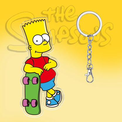 Sleutelhanger De Simpsons 6cm Schattig Acryl Cadeau