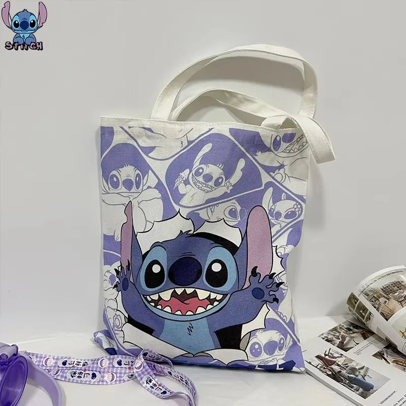 Disney Lilo & Stitch Canvas Schoudertas – Grote Ruimte