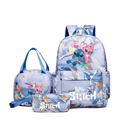 Disney Lilo & Stitch Rugzak Set 3delig – Grote Capaciteit