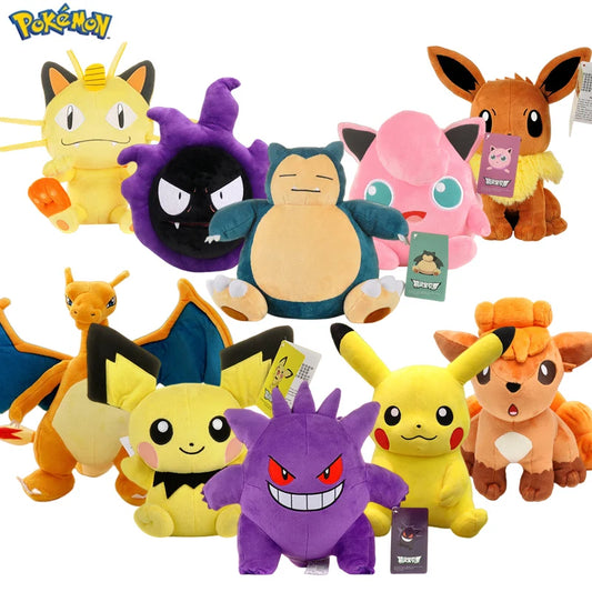 Pluche Pokemon Knuffel Speelgoed Gengar Pikachu Charizard Zacht en Schattig