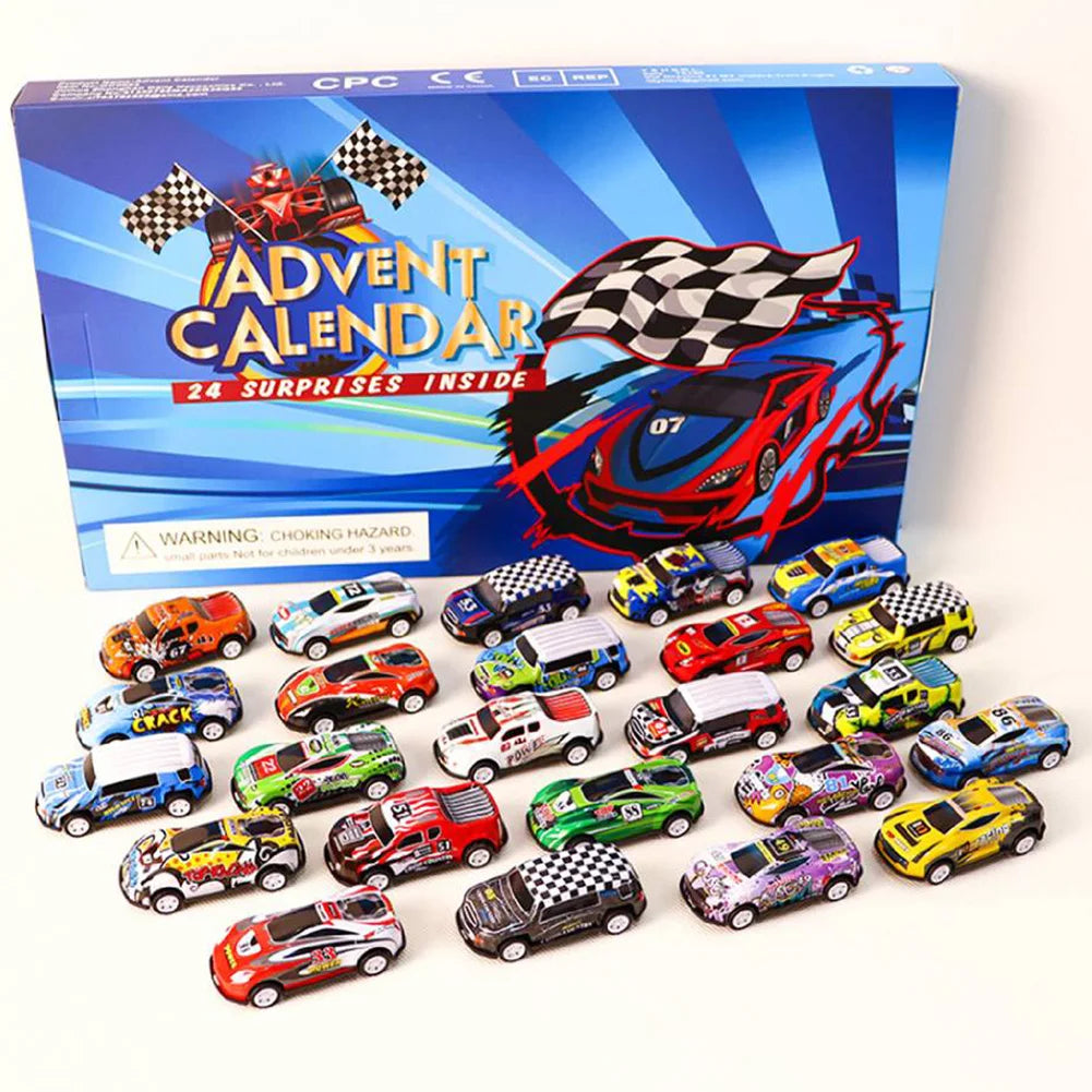 24 Dagen Adventskalender Raceauto's 2025