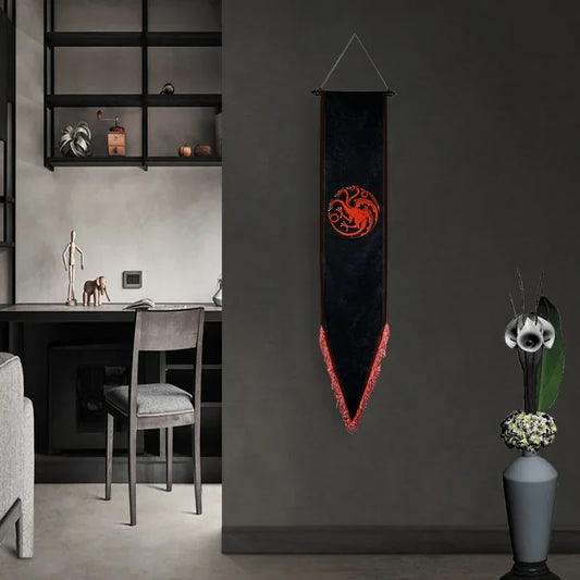 Decoratie Vlaggen Binnen Game of Thrones Targaryen Decor