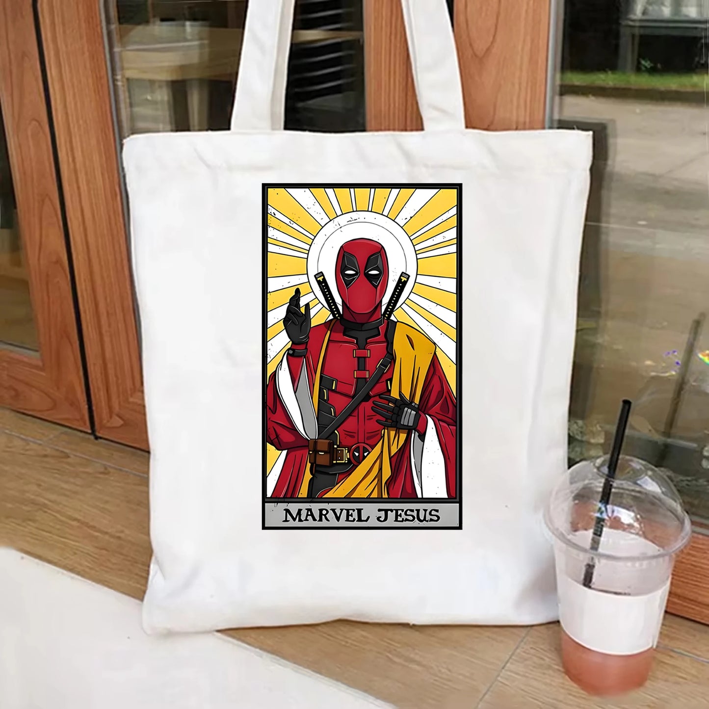 Marvel Deadpool Canvas Tote Tas - Humoristisch