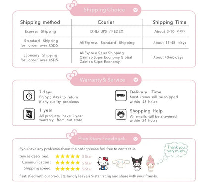 Kawaii Sanrio My Melody Hello Kitty Anime Pluche knuffels 20 cm
